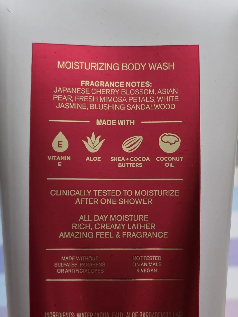 Bath & Body Works Japanese Cherry Blossom 5 Piece Body Care Set NEW